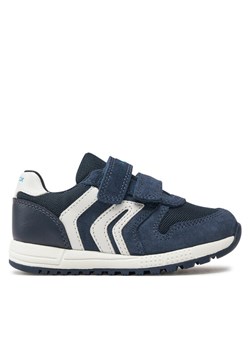 Sneakersy Geox B Alben Boy B453CA 02214 C4211 S Granatowy ze sklepu eobuwie.pl w kategorii Buty sportowe dziecięce - zdjęcie 181275026