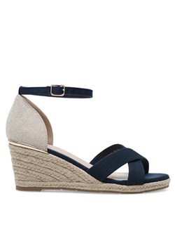 Espadryle Clara Barson WSS20802-03 Granatowy ze sklepu eobuwie.pl w kategorii Sandały damskie - zdjęcie 181275425