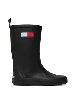 Kalosze Tommy Hilfiger T3XC-33923-0047 M Czarny ze sklepu eobuwie.pl w kategorii Kalosze dziecięce - zdjęcie 181275596