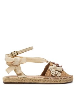 Espadryle Gioseppo Prescott 71483-P Beżowy ze sklepu eobuwie.pl w kategorii Sandały dziecięce - zdjęcie 181275735