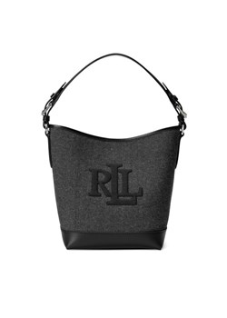 Torebka LAUREN RALPH LAUREN Witley 431966757002 Czarny ze sklepu eobuwie.pl w kategorii Torby Shopper bag - zdjęcie 181275737