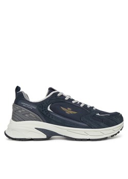 Sneakersy Aeronautica Militare 251SC301CT3500 Granatowy ze sklepu eobuwie.pl w kategorii Buty sportowe męskie - zdjęcie 181275756