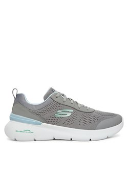 Sneakersy Skechers 150370/GYLB Szary ze sklepu eobuwie.pl w kategorii Buty sportowe damskie - zdjęcie 181275795