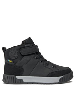 Trapery ZigZag Aintam Kids Boot WP Z234120 Czarny ze sklepu eobuwie.pl w kategorii Buty zimowe dziecięce - zdjęcie 181275979