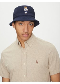 Kapelusz Polo Ralph Lauren 710963780001 Granatowy ze sklepu eobuwie.pl w kategorii Kapelusze damskie - zdjęcie 181276385