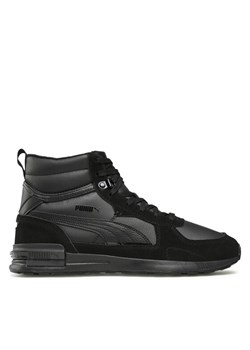 Sneakersy Puma Graviton Mid 383204 01 Czarny ze sklepu eobuwie.pl w kategorii Buty sportowe męskie - zdjęcie 181276388