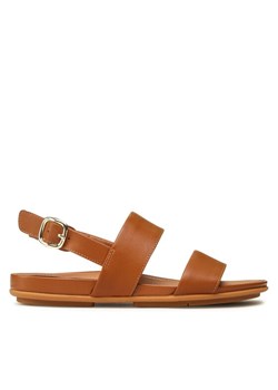 Sandały FitFlop GRACIE EB1-592 Brązowy ze sklepu eobuwie.pl w kategorii Sandały damskie - zdjęcie 181276626