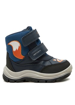 Śniegowce Geox B Flanfil Boy B Abx B463VB 054FU CF44K M Granatowy ze sklepu eobuwie.pl w kategorii Buty zimowe dziecięce - zdjęcie 181276629
