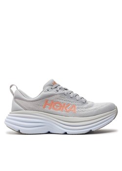 Buty do biegania Hoka Bondi 8 1127952 Szary ze sklepu eobuwie.pl w kategorii Buty sportowe damskie - zdjęcie 181276725