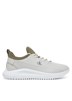 Sneakersy Calvin Klein Jeans Eva Runner Tech Ripstop YM0YM01203 Szary ze sklepu eobuwie.pl w kategorii Buty sportowe męskie - zdjęcie 181276797
