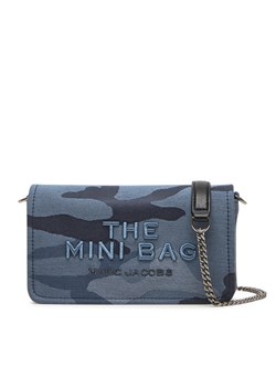 Torebka Marc Jacobs The Camo Cacquard Chain Mini Bag 2R4SMN015S03 Niebieski ze sklepu eobuwie.pl w kategorii Kopertówki - zdjęcie 181276939