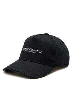 Czapka z daszkiem Armani Exchange 944207 3R130 00020 Czarny ze sklepu eobuwie.pl w kategorii Czapki z daszkiem damskie - zdjęcie 181277025