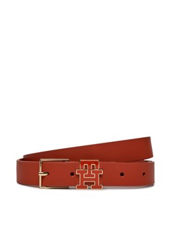 Pasek Damski Tommy Hilfiger Th Central Cc And Coin Czerwony ze sklepu eobuwie.pl w kategorii Paski damskie - zdjęcie 181277106