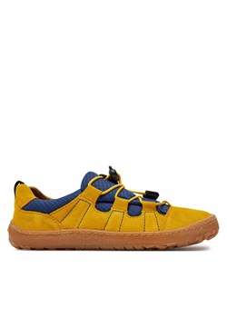 Sneakersy Froddo Barefoot Track G3130243-3 D Żółty ze sklepu eobuwie.pl w kategorii Półbuty dziecięce - zdjęcie 181277115