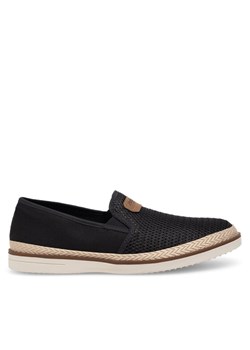 Espadryle Rieker B2366-00 Czarny ze sklepu eobuwie.pl w kategorii Espadryle męskie - zdjęcie 181277357