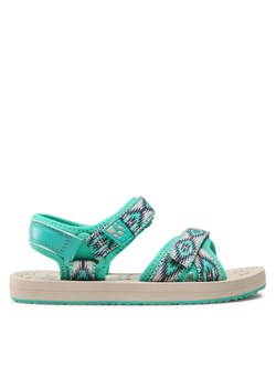 Sandały Jack Wolfskin Zulu Vc K 4052971 Zielony ze sklepu eobuwie.pl w kategorii Sandały dziecięce - zdjęcie 181277549
