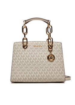 Torebka MICHAEL Michael Kors 30S4GCYS1V Beżowy ze sklepu eobuwie.pl w kategorii Kuferki - zdjęcie 181277716