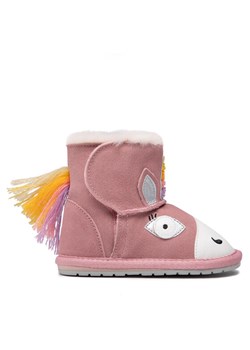 Śniegowce EMU Australia Magical Unicorn Walker B12409 Różowy ze sklepu eobuwie.pl w kategorii Buciki niemowlęce - zdjęcie 181277869