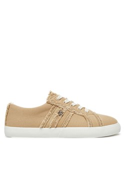 Sneakersy LAUREN RALPH LAUREN Janson Fray 802967040004 Beżowy ze sklepu eobuwie.pl w kategorii Trampki damskie - zdjęcie 181277948