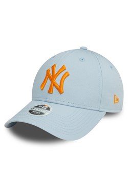 Czapka z daszkiem New Era League Essential 9Forty New York Yankees 60595165 Błękitny ze sklepu eobuwie.pl w kategorii Czapki z daszkiem damskie - zdjęcie 181277977