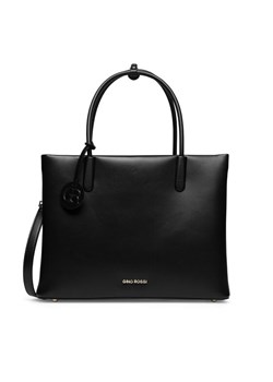 Torebka Gino Rossi OJ-82713 Czarny ze sklepu eobuwie.pl w kategorii Torby Shopper bag - zdjęcie 181278149