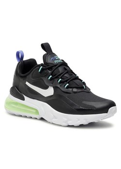 Sneakersy Nike Air Max 270 React (GS) CZ4212 001 Czarny ze sklepu eobuwie.pl w kategorii Buty sportowe dziecięce - zdjęcie 181278427