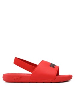 Sandały Puma Cool Cat 2.0 Backstrap Ac 390900 02 Czerwony ze sklepu eobuwie.pl w kategorii Klapki dziecięce - zdjęcie 181278458