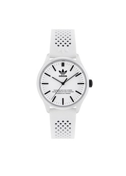 Zegarek adidas Originals Code One Ceramic Watch AOSY23030 Biały ze sklepu eobuwie.pl w kategorii Zegarki - zdjęcie 181278555