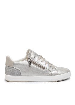 Sneakersy Geox D Blomiee A D026HA 0PVEW C1007 Srebrny ze sklepu eobuwie.pl w kategorii Buty sportowe damskie - zdjęcie 181278589
