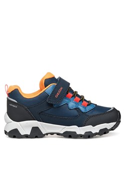 Trekkingi Geox J Magnetar B Abx J553ZA 0FU50 C0700 M Granatowy ze sklepu eobuwie.pl w kategorii Buty trekkingowe dziecięce - zdjęcie 181278655