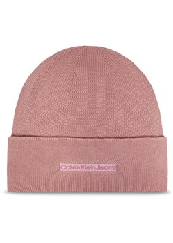 Czapka Calvin Klein Inst Embro K60K612651 Różowy ze sklepu eobuwie.pl w kategorii Czapki zimowe damskie - zdjęcie 181278845