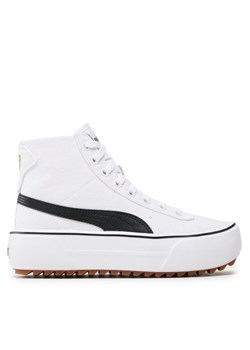 Sneakersy Puma Kaia Mid Cv 384409 01 Biały ze sklepu eobuwie.pl w kategorii Trampki damskie - zdjęcie 181279089