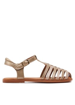 Sandały Geox J Sandal Karly Girl J4535A 0NFQD C2010 S Złoty ze sklepu eobuwie.pl w kategorii Sandały dziecięce - zdjęcie 181279185