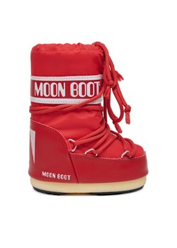 Śniegowce Moon Boot 80D1400440 S Czerwony ze sklepu eobuwie.pl w kategorii Buty zimowe dziecięce - zdjęcie 181279216