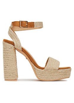 Espadryle DeeZee KL-F20074-36 Beżowy ze sklepu eobuwie.pl w kategorii Espadryle damskie - zdjęcie 181279479
