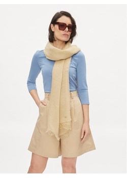 Szal Weekend Max Mara Sion2 2415541105 Beżowy ze sklepu eobuwie.pl w kategorii Szaliki i chusty damskie - zdjęcie 181279495