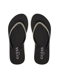 Japonki Guess E5GZ05BB00F Czarny ze sklepu eobuwie.pl w kategorii Klapki damskie - zdjęcie 181279788