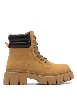 Trapery JENNY WS5816-06 Brązowy ze sklepu eobuwie.pl w kategorii Workery damskie - zdjęcie 181279936