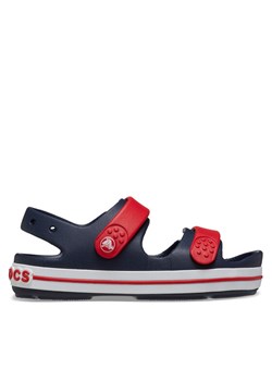 Sandały Crocs Crocband Cruiser Sandal T Kids 209424 Granatowy ze sklepu eobuwie.pl w kategorii Sandały dziecięce - zdjęcie 181280059