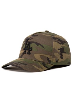 Czapka z daszkiem 47 Brand Mlb Los Angeles Dodgers Grove B-GRVSP12CNP-CMA Zielony ze sklepu eobuwie.pl w kategorii Czapki z daszkiem męskie - zdjęcie 181280298