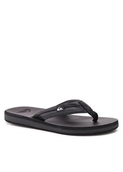 Japonki Quiksilver AQYL100886 Czarny ze sklepu eobuwie.pl w kategorii Klapki męskie - zdjęcie 181280435