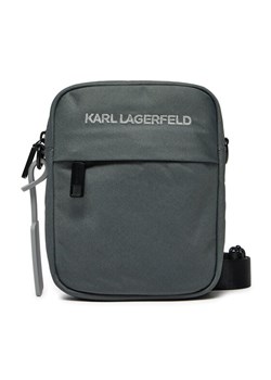 Saszetka KARL LAGERFELD 246M3062 Szary ze sklepu eobuwie.pl w kategorii Saszetki - zdjęcie 181280496