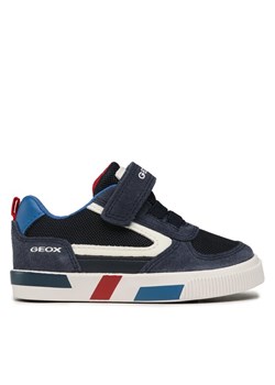 Sneakersy Geox B Kilwi Boy B35A7B01422C4211 M Granatowy ze sklepu eobuwie.pl w kategorii Buty sportowe dziecięce - zdjęcie 181280538
