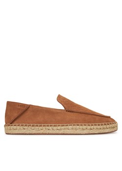 Espadryle BOSS Madeira Slon 50541781 Brązowy ze sklepu eobuwie.pl w kategorii Espadryle męskie - zdjęcie 181280609