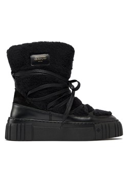 Śniegowce Gant Snowmont Mid Boot 27541370 Czarny ze sklepu eobuwie.pl w kategorii Śniegowce damskie - zdjęcie 181280637
