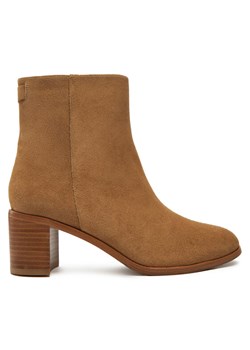 Botki Lauren Ralph Lauren 802942518001 Brązowy ze sklepu eobuwie.pl w kategorii Botki - zdjęcie 181280659