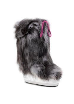 Ocieplacz na obuwie Moon Boot Cover Fox 140COV02001 Szary ze sklepu eobuwie.pl w kategorii Śniegowce damskie - zdjęcie 181280739