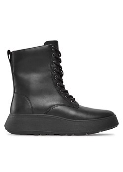 Botki FitFlop F-Mode GM4-090 Czarny ze sklepu eobuwie.pl w kategorii Botki - zdjęcie 181280856