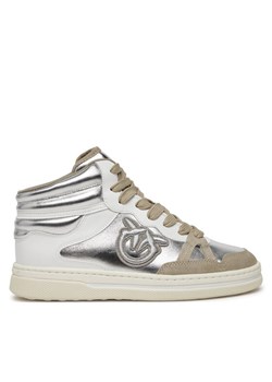 Sneakersy PINKO Mandy 02 SS0051 P040 Srebrny ze sklepu eobuwie.pl w kategorii Buty sportowe damskie - zdjęcie 181280926