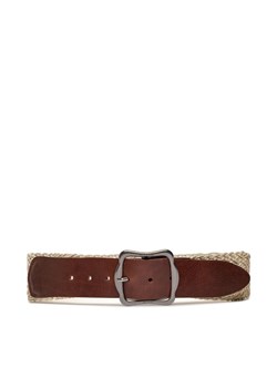 Pasek Damski Weekend Max Mara Massimo 2415501045 Beżowy ze sklepu eobuwie.pl w kategorii Paski damskie - zdjęcie 181280969